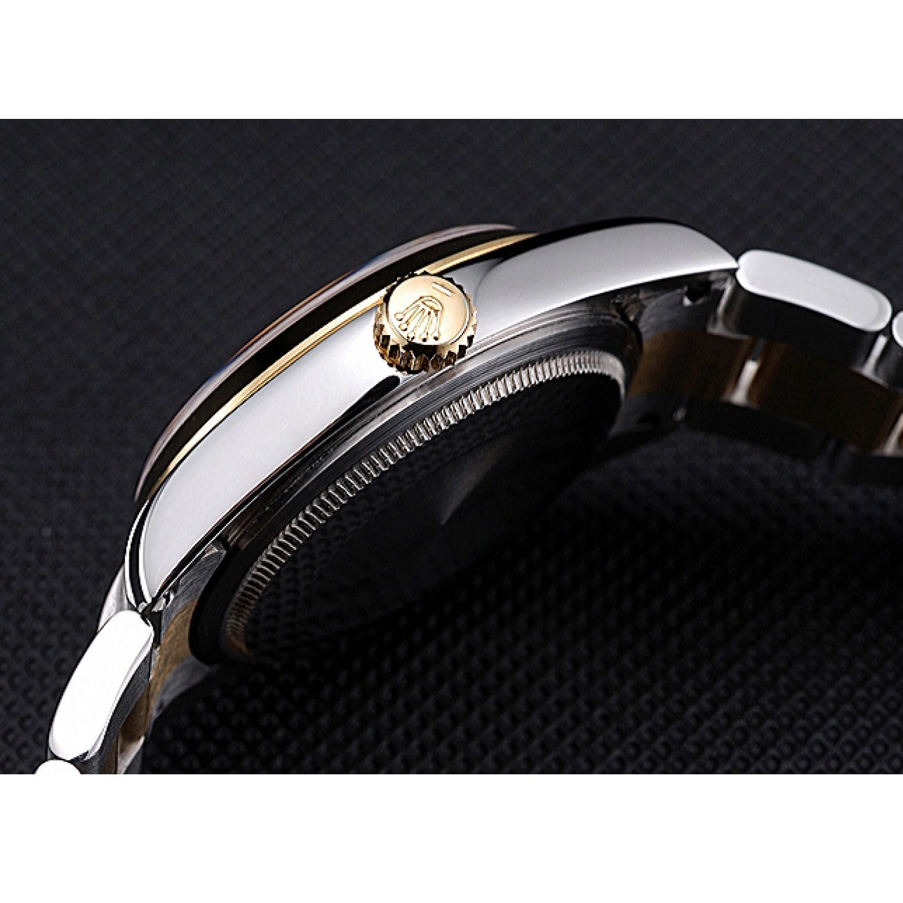 Aaa fake watches Case Gold Steel And Rolex Gold Stainless Dial 622265 Datejust 0801